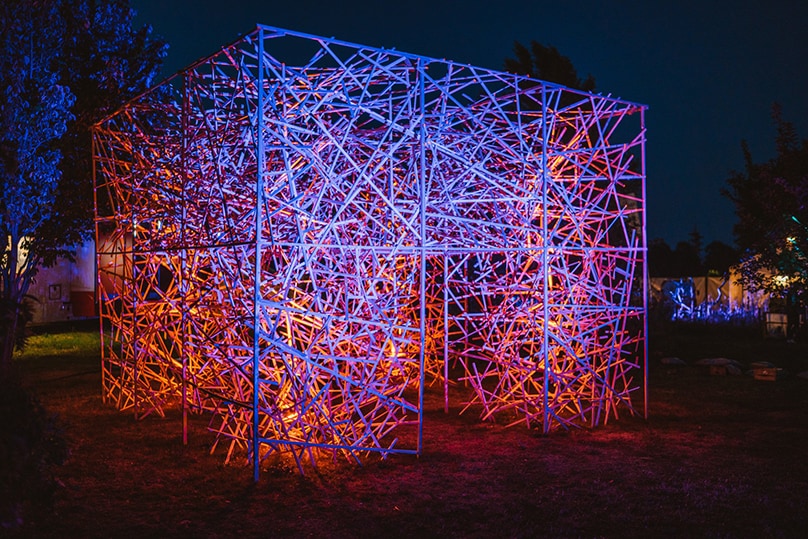 Installation au Longevity Festival 2018